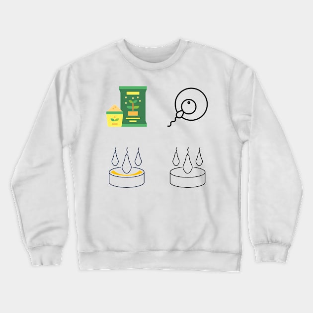 Sticker Pack - Fertility Nurse Crewneck Sweatshirt by PsyCave